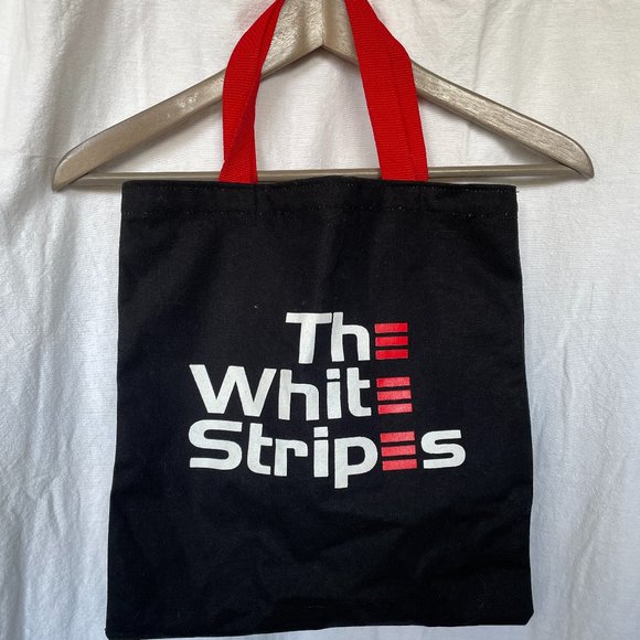RARE only from the vault (#13) The White Stripes Tote - Picture 1 of 5